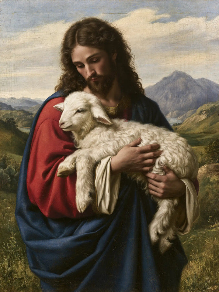 Jesus and the Lamb - Florentine Renaissance · Portrait n° 11