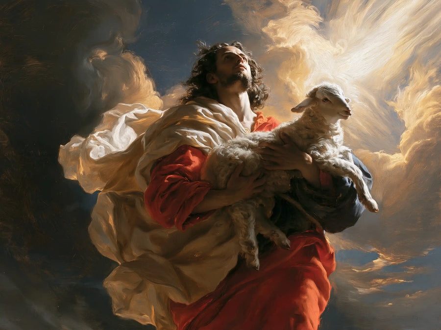 Jesus and the Lamb - Theatrical Baroque · Landscape n° 2