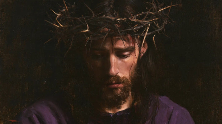 Jesus Crowned with Thorns — The Eyelid at Shadow’s Border