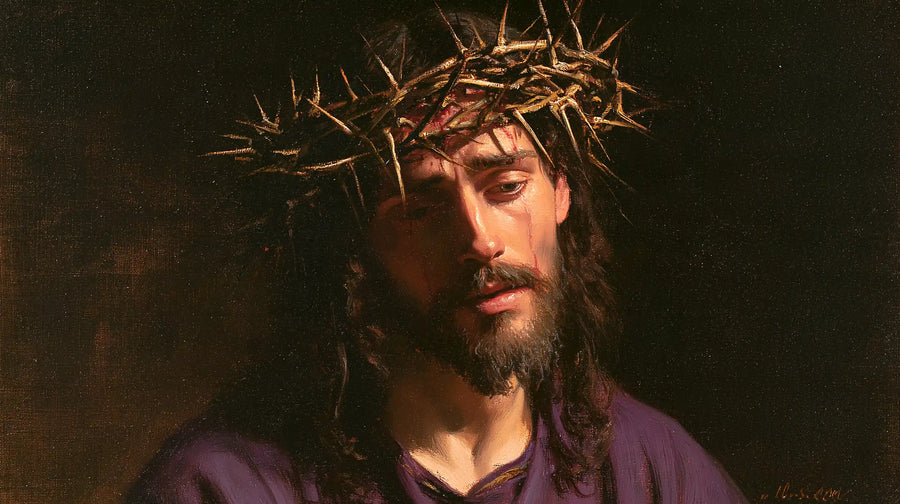 Jesus Crowned with Thorns — The Gentle Inclining beneath the Thorns