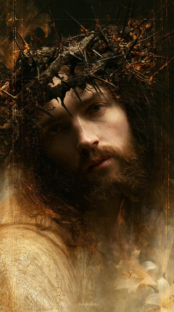 Jesus Crowned with Thorns — The Inclining in the Robe of Mist