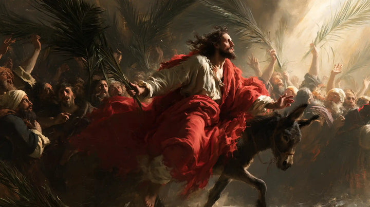 Jesus Enters Jerusalem – Theatrical Baroque · Landscape no. 11