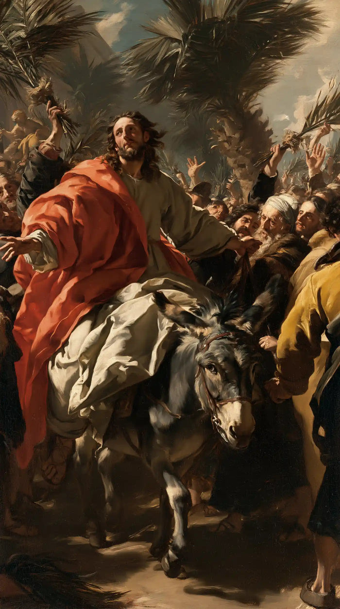 Jesus Enters Jerusalem – Theatrical Baroque · Portrait no. 6