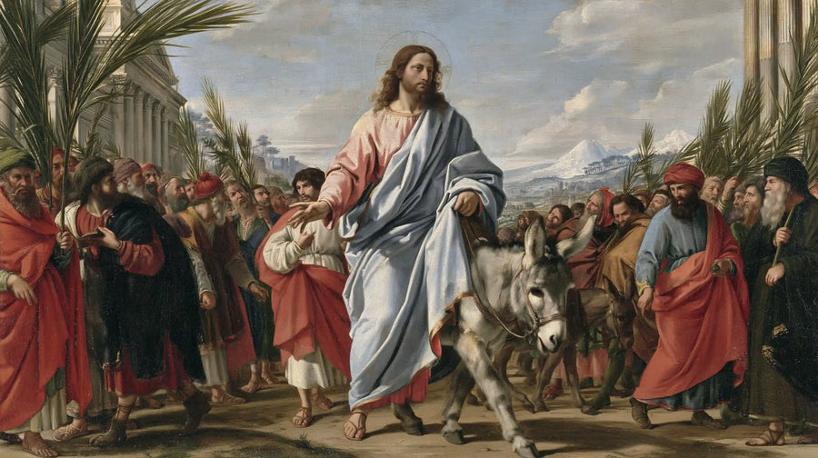 Jesus Enters Jerusalem – Florentine Renaissance · Landscape no. 10