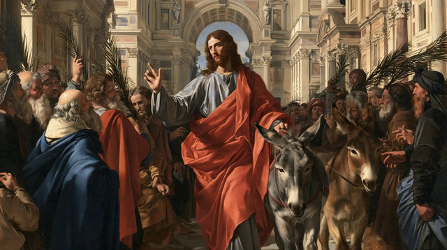 Jesus Enters Jerusalem – Florentine Renaissance · Landscape no. 11