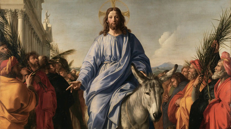 Jesus Enters Jerusalem – Florentine Renaissance · Landscape no. 13