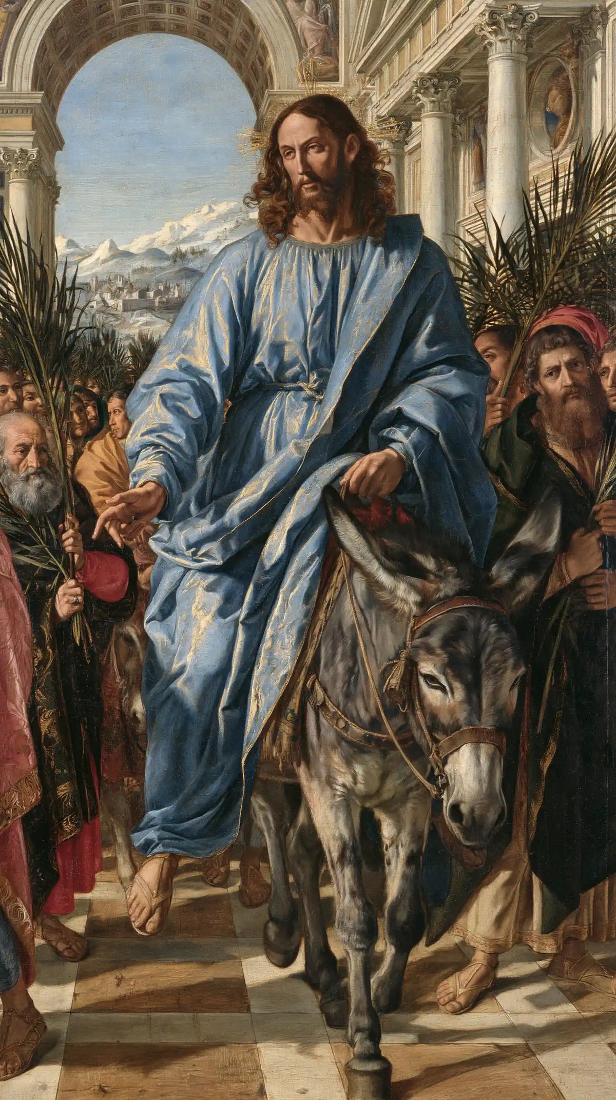 Jesus Enters Jerusalem – Florentine Renaissance · Portrait no. 7
