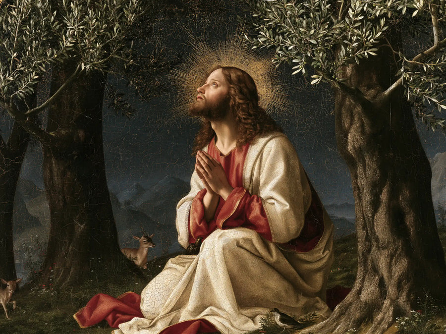 Jesus in Gethsemane - Florentine Renaissance · Landscape n° 6