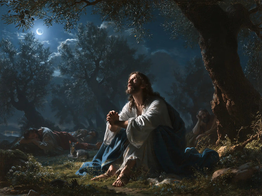 Jesus in Gethsemane — Prayer at the Gates of Dream