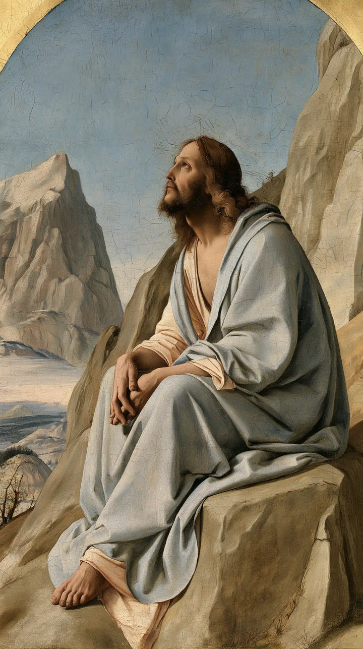 Jesus in the Desert - Florentine Renaissance · Portrait n° 14