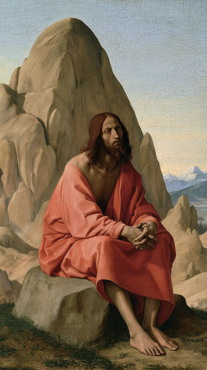 Jesus in the Desert - Florentine Renaissance · Portrait n° 18