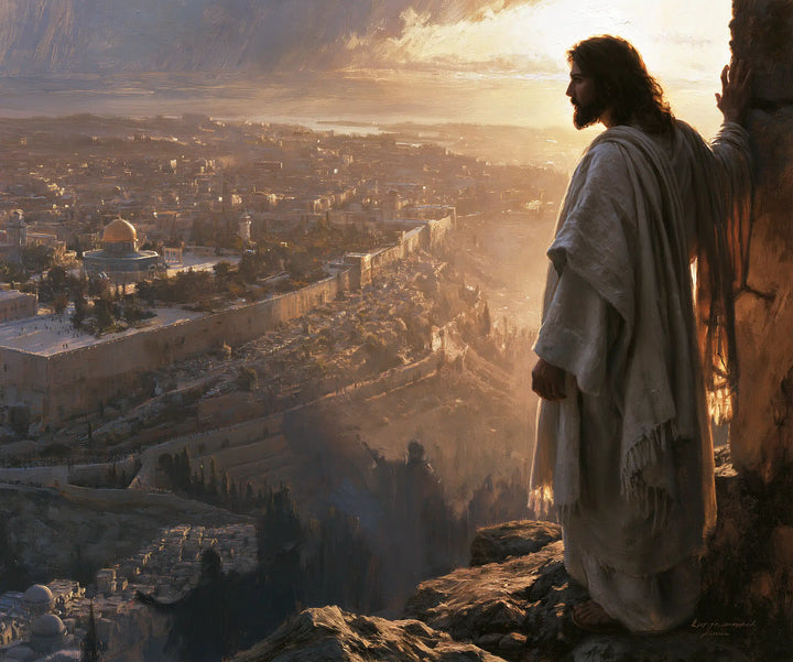 Jesus in the Desert — The City within the Golden Ray