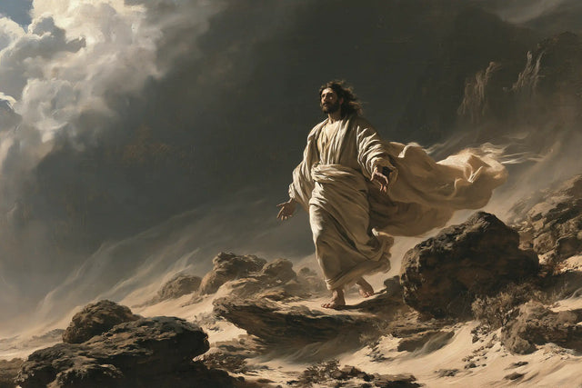 Jesus in the Desert — The Ivory Train upon the Windward Slope