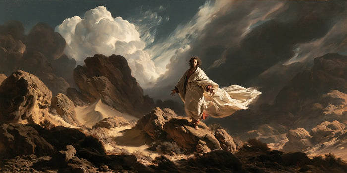 Jesus in the Desert — The Long Mantle in the Light of the Ridges