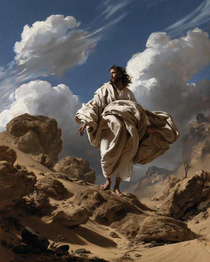 Jesus in the Desert - Theatrical Baroque · Portrait n° 38