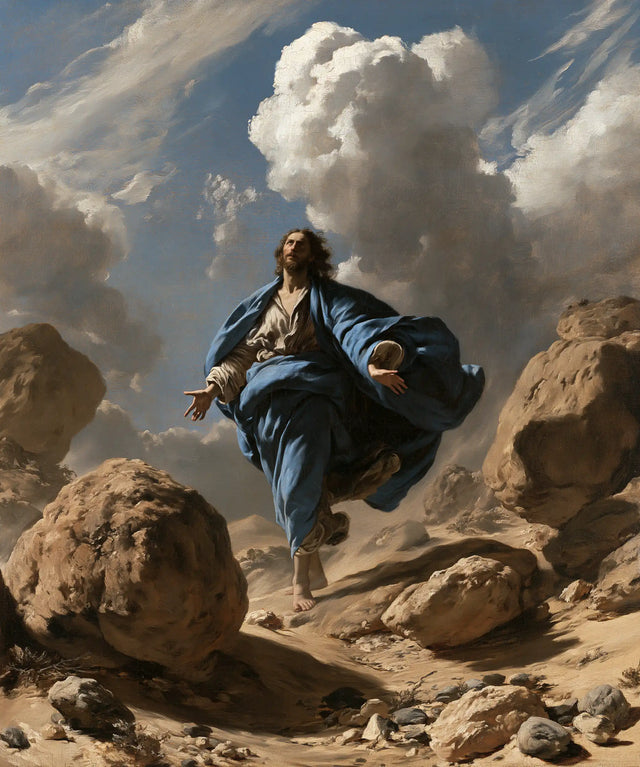Jesus in the Desert - Theatrical Baroque · Portrait n° 44