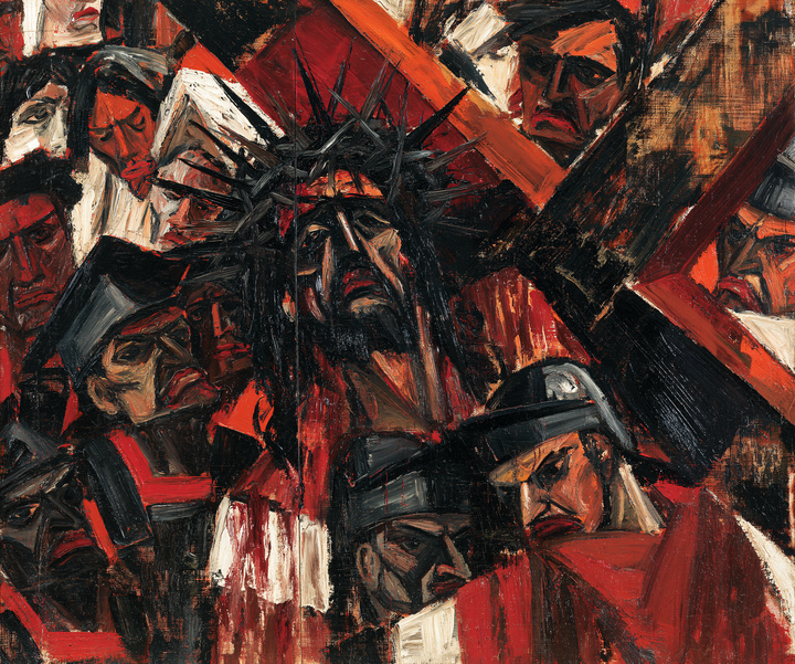 Die Kreuzwegstationen - Expressionist · Landschaft n° 3