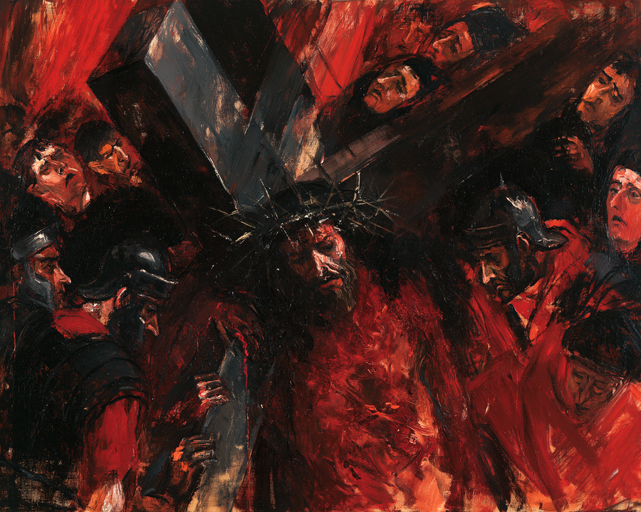 Die Kreuzwegstationen - Expressionist · Landschaft n° 5
