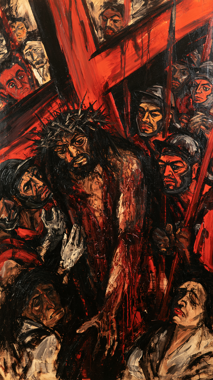 Die Kreuzwegstationen - Expressionist · Porträt n° 8