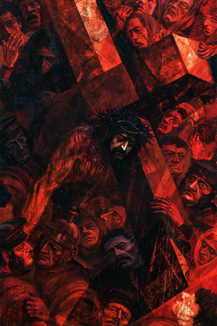 Die Kreuzwegstationen - Expressionist · Porträt n° 10