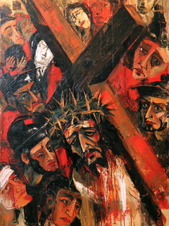 Die Kreuzwegstationen - Expressionist · Porträt n° 14