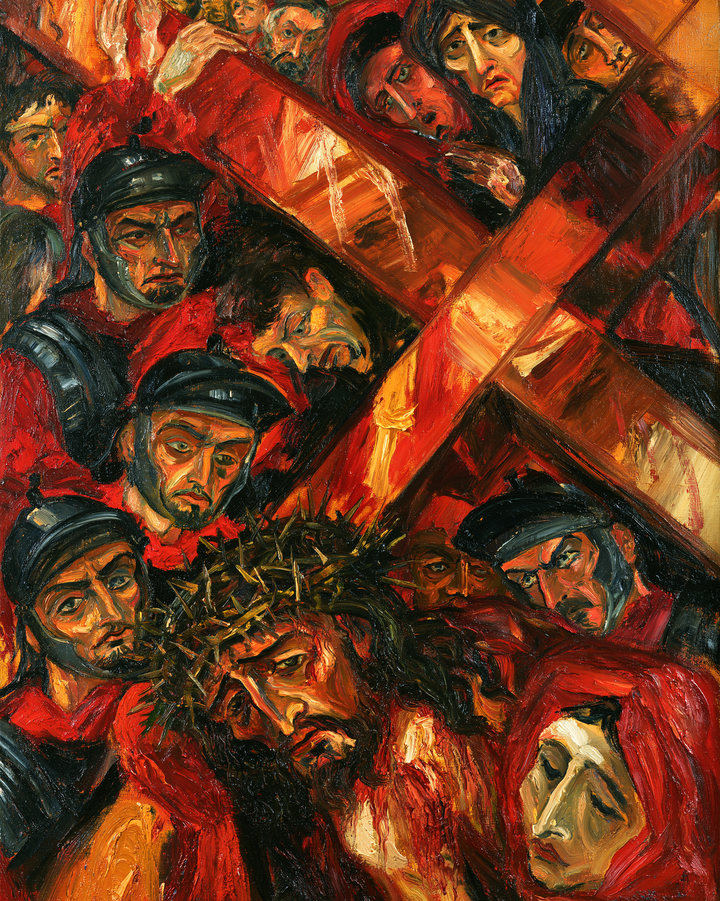 Die Kreuzwegstationen - Expressionist · Porträt n° 15