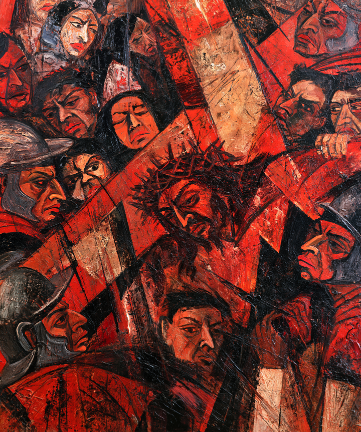 Die Kreuzwegstationen - Expressionist · Porträt n° 20
