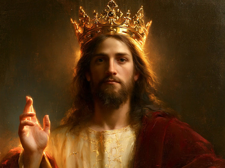 Jesus the King - Close Royal Portrait · Landscape n° 2