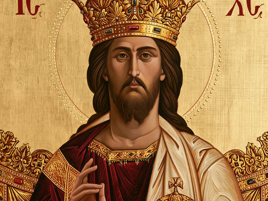 Jesus the King - Contemporary Byzantine · Landscape n° 7