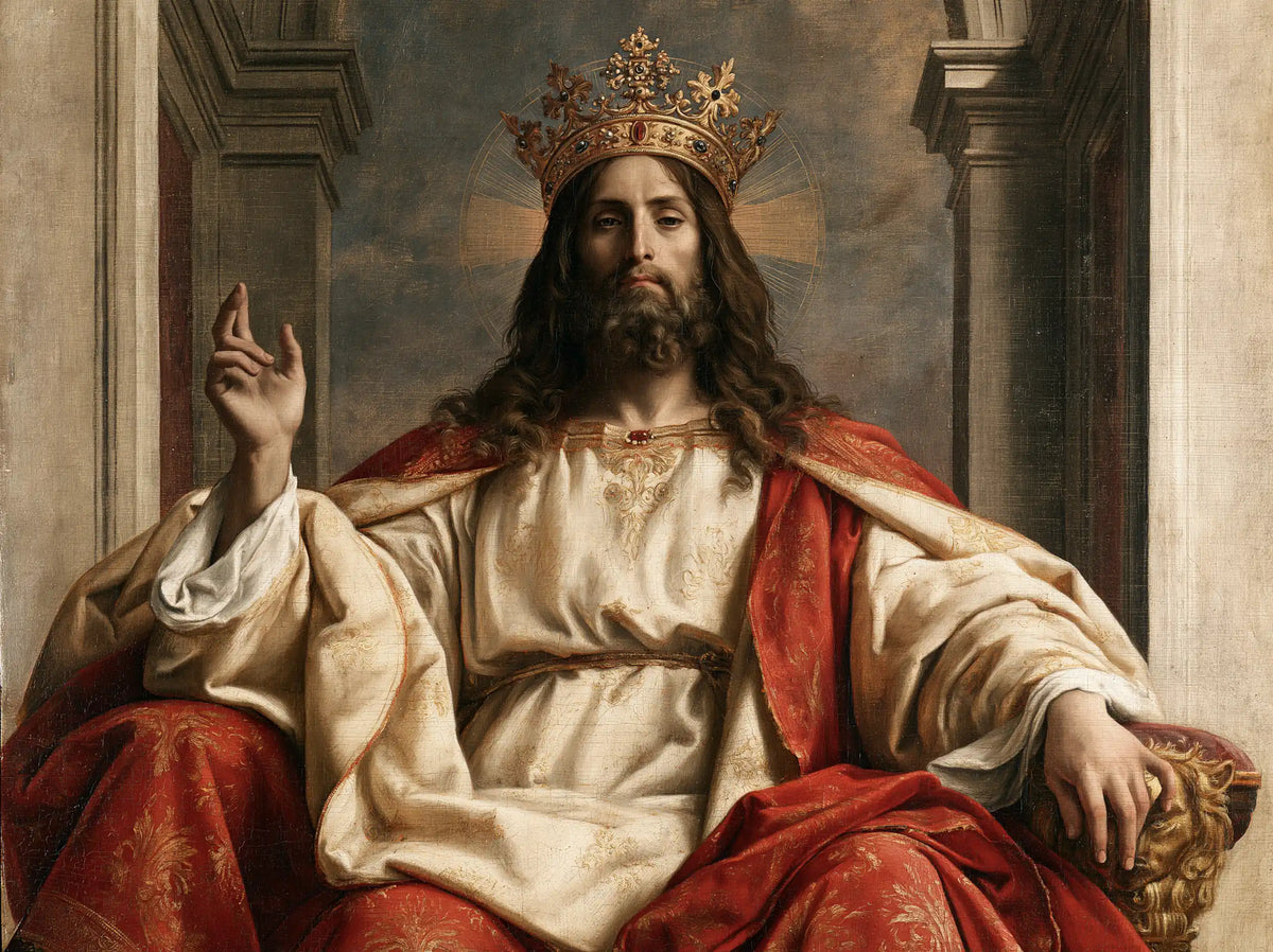 Jesus the King — Stillness Between the Pillars