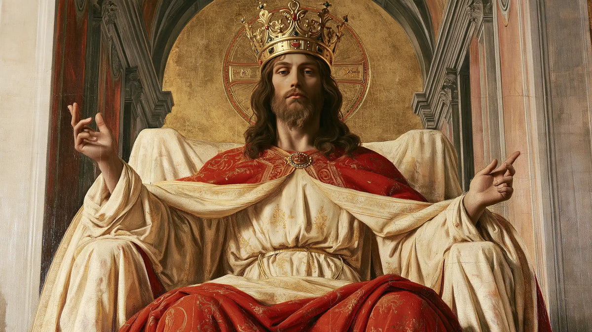Jesus the King — The Drape Between Sovereign Hands