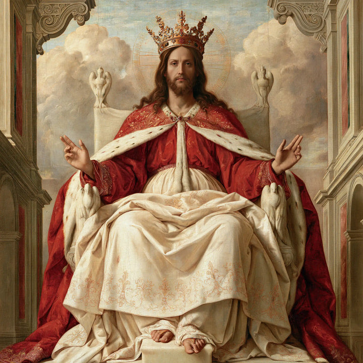 Jesus the King - Florentine Renaissance · Square n° 1