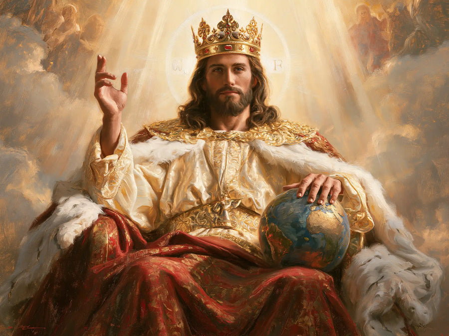 Jesus the King - The Globe of the World · Landscape n° 4