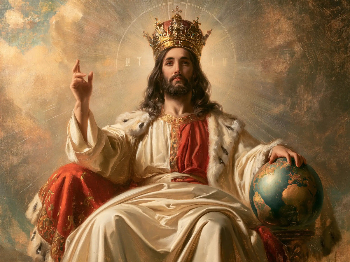 Jesus the King - The Globe of the World · Landscape n° 15