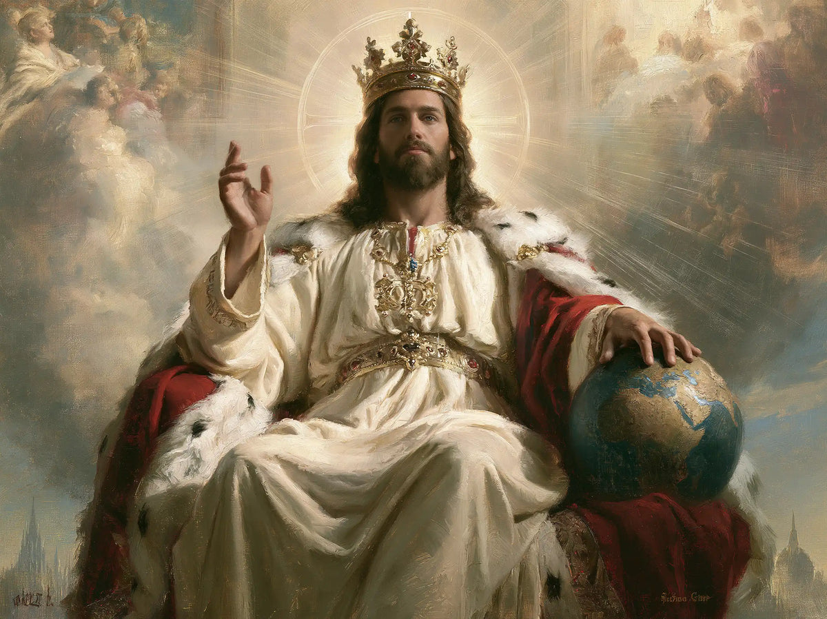Jesus the King - The Globe of the World · Landscape n° 16
