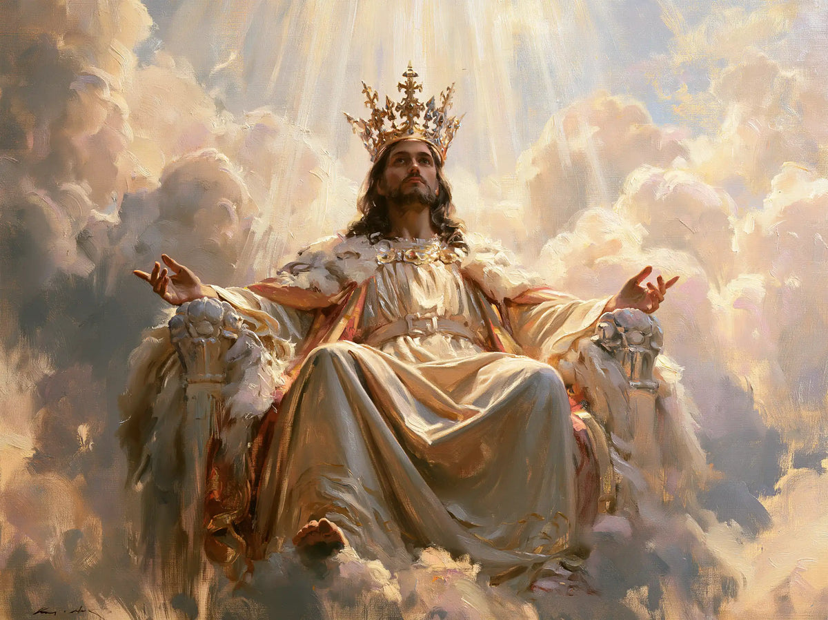 Jesus the King — The Reign with Armrests of Light