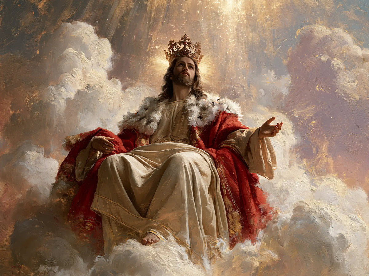 Jesus the King — Repose Beneath the Mauve Sky