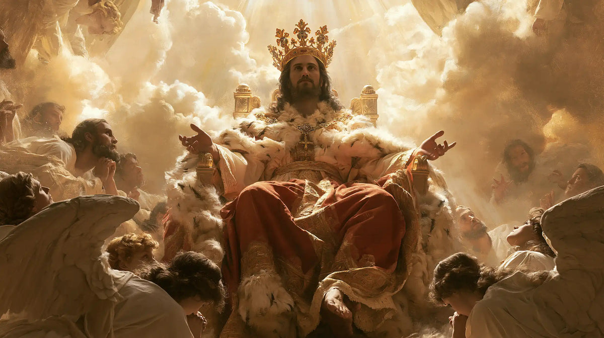 Jesus the King - Jesus the King with Angels · Landscape n° 9