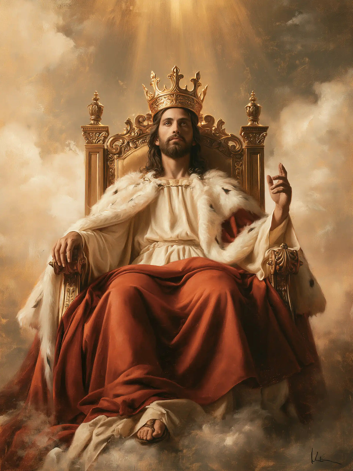 Jesus the King - The King's Silence · Portrait n° 10