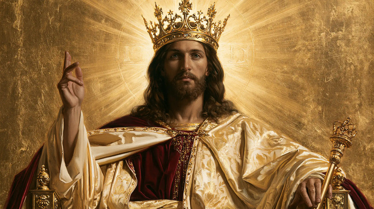 Jesus the King - Sacred Gold · Landscape n° 12