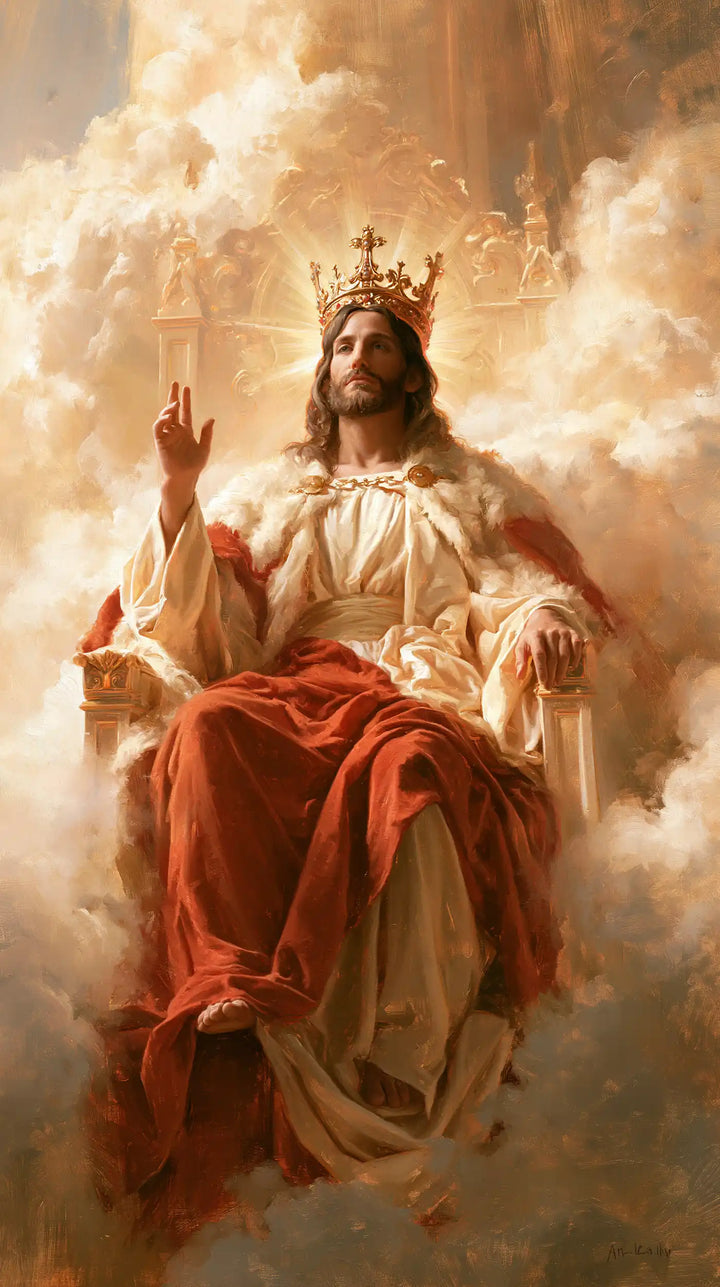 Jesus the King - Sacred Royal Majesty · Portrait n° 8