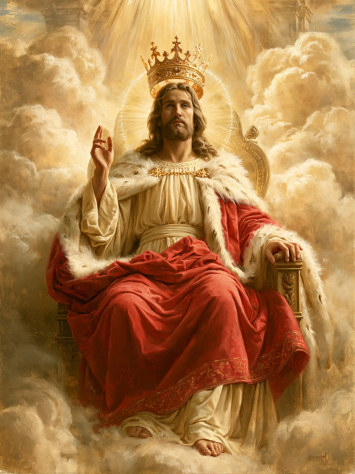 Jesus the King — The Throne Within the Gentle Sun