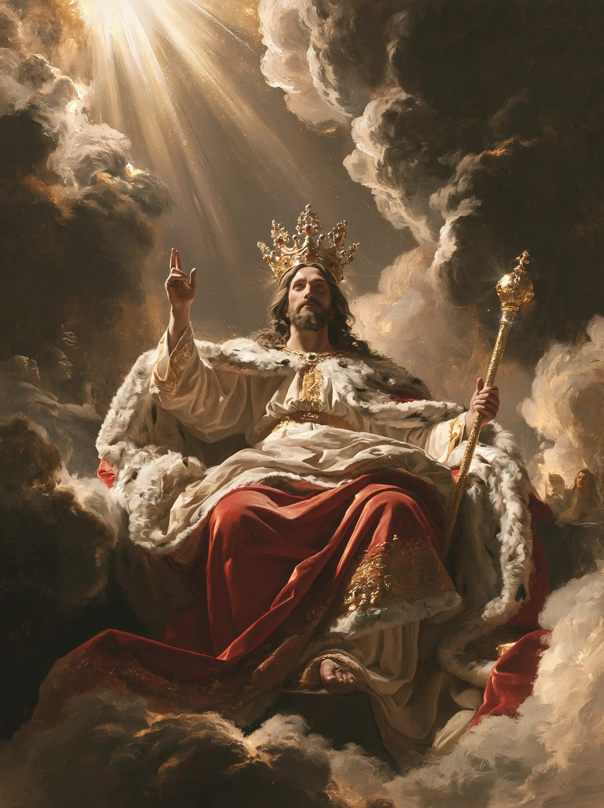 Jesus the King — The Sceptre Before the Towering Cloud