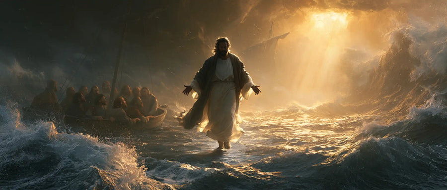 Jesus Walking on Water - Explosion of Movement · Landscape n° 20