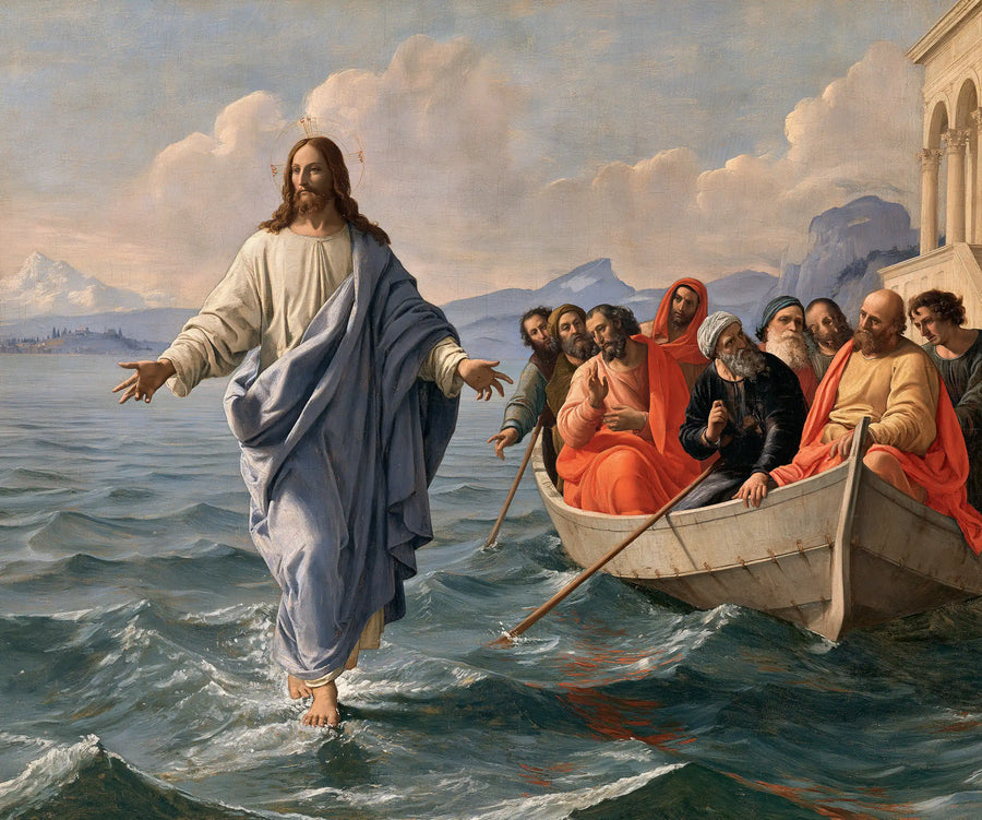 Jesus Walking on Water - Florentine Renaissance · Landscape n° 3