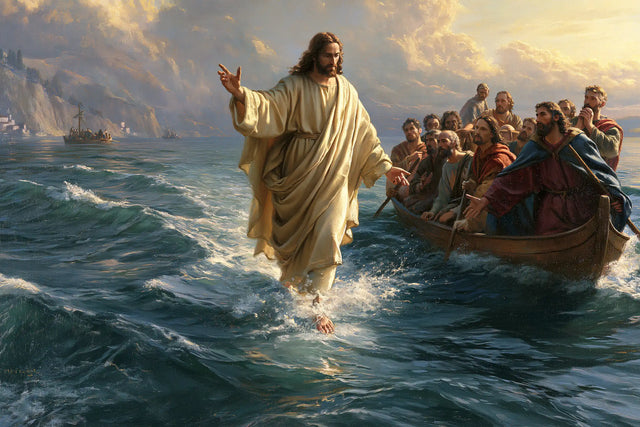 Jesus Walking on Water — The Call before the Pale Cliffs