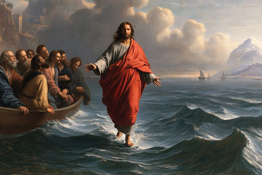 Jesus Walking on Water - Florentine Renaissance · Landscape n° 17