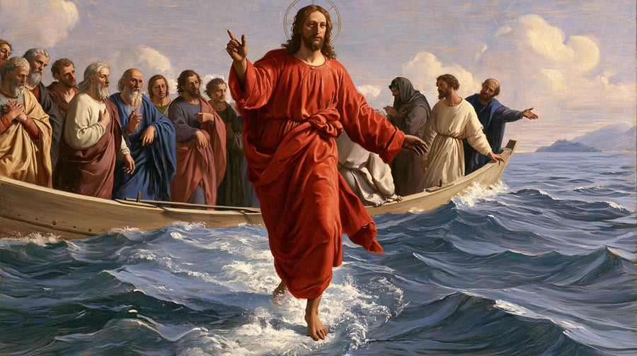 Jesus Walking on Water - Florentine Renaissance · Landscape n° 20