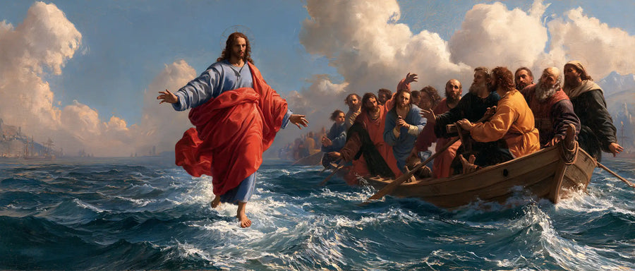 Jesus Walking on Water - Florentine Renaissance · Landscape n° 32