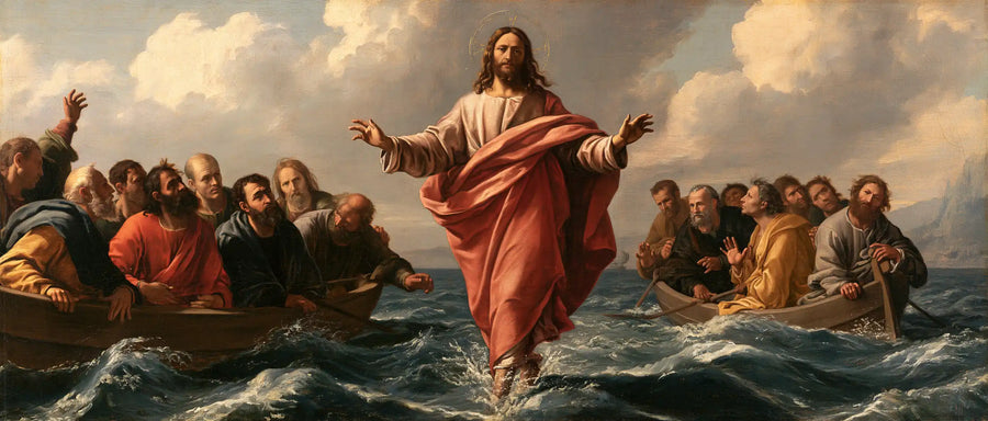 Jesus Walking on Water - Florentine Renaissance · Landscape n° 33